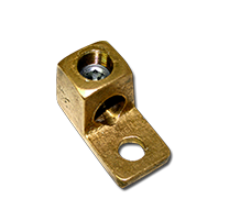 Terminal mecánica forjada de bronce (cabeza cuadrada)